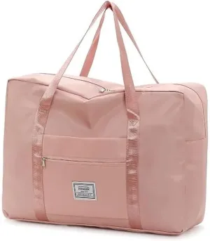 Super Large Travel Duffel Bag, 56 x 25 x 50 cm, Pink