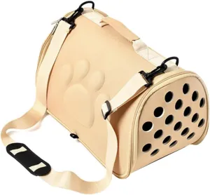 SUPVOX Pet Carry Bag Portable Breathable Cross-Body Pet Supplies Comfort Detail Stylish Pet Carriers Cat Dog Size
