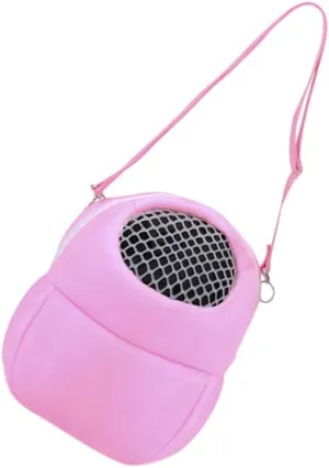 SUPVOX Portable Hamster Bag Breathable Material Pet Crossbody Bag Comfortable Small Animal Carrier for Outdoor Travel