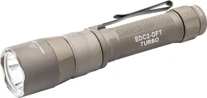 SureFire EDC2-DFT High-Candela Everyday Carry LED Flashlight, Tan
