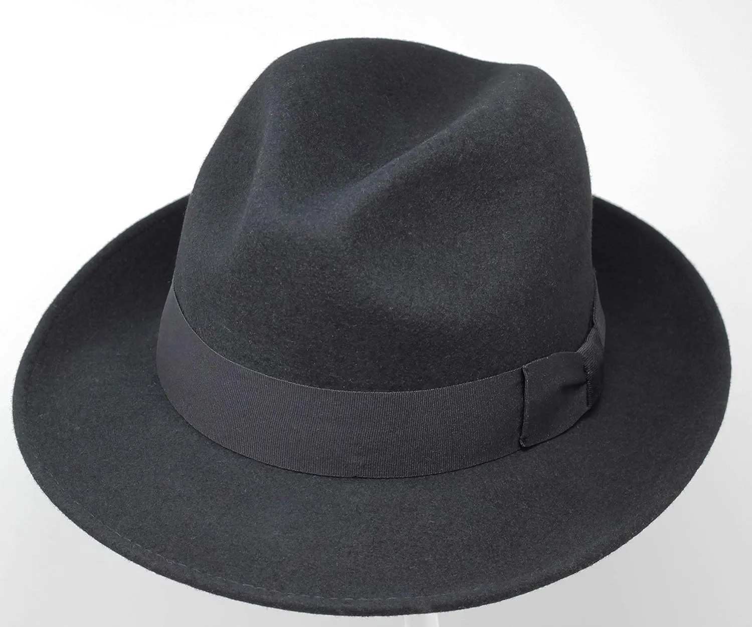 Swift - Lightweight Fedora - 100% Wool Felt - Crushable for Travel - Water Resistant - Snap Brim