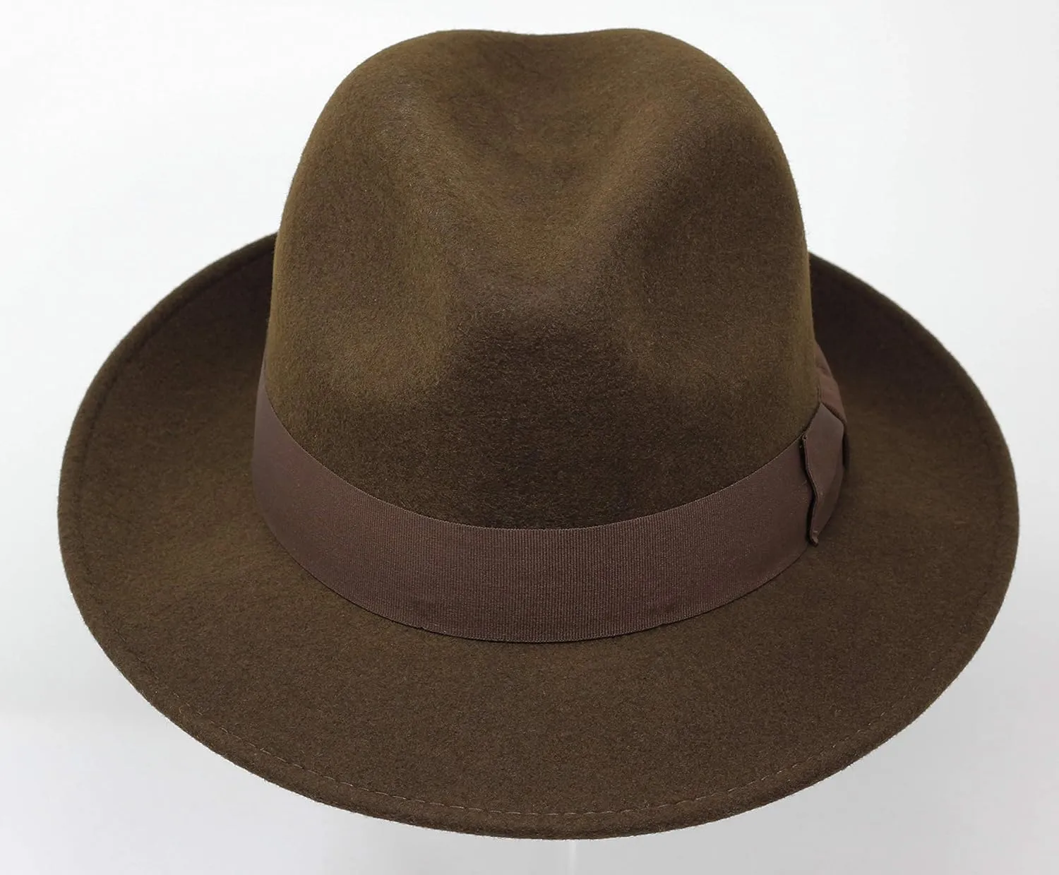 Swift - Lightweight Fedora - 100% Wool Felt - Crushable for Travel - Water Resistant - Snap Brim