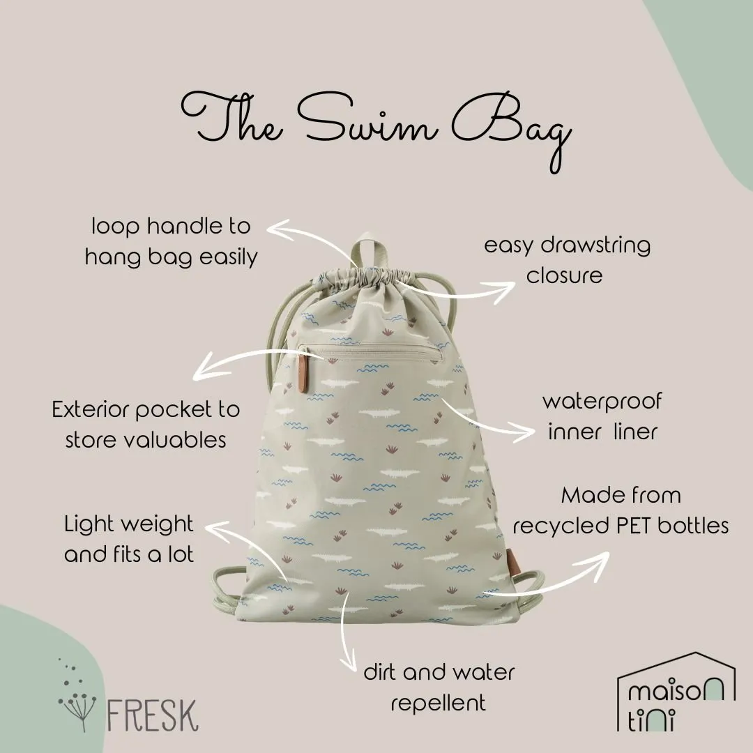 Swim Bag - Crocodile