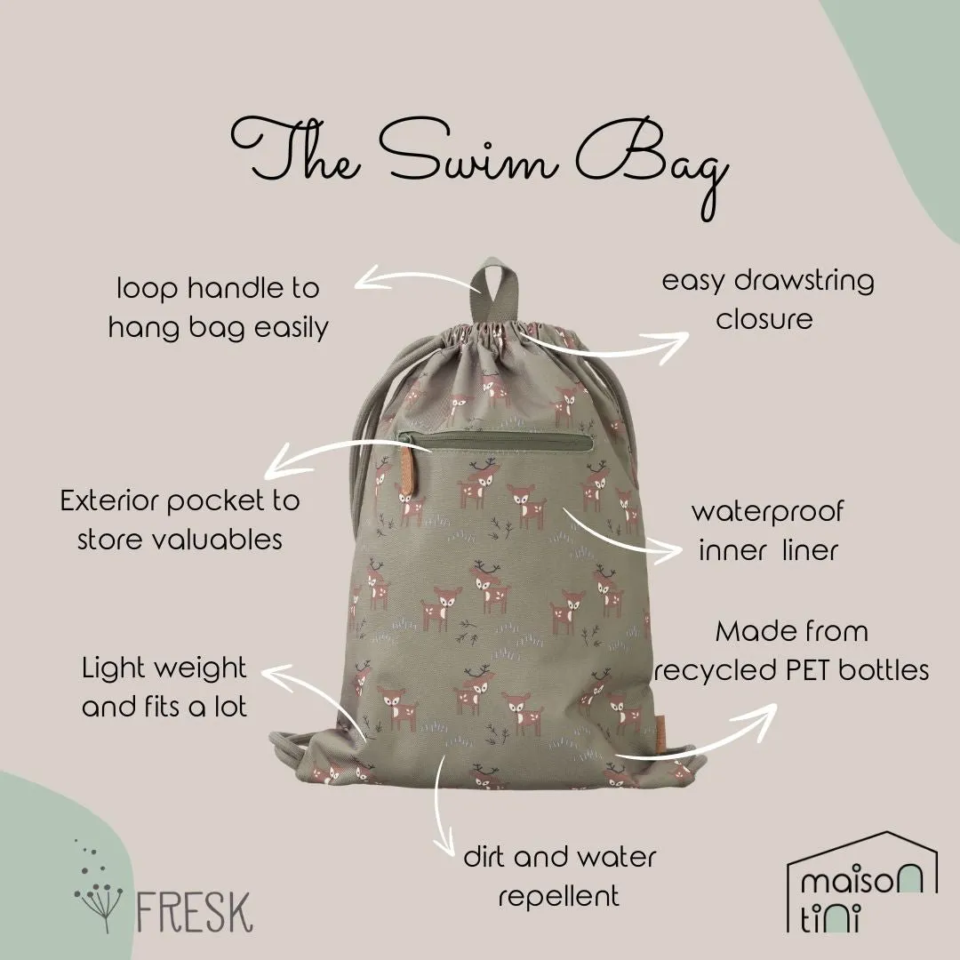 Swim Bag - Deer Olive