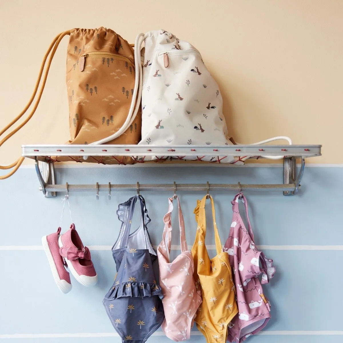 Swim Bag - Woods Spruce Yellow