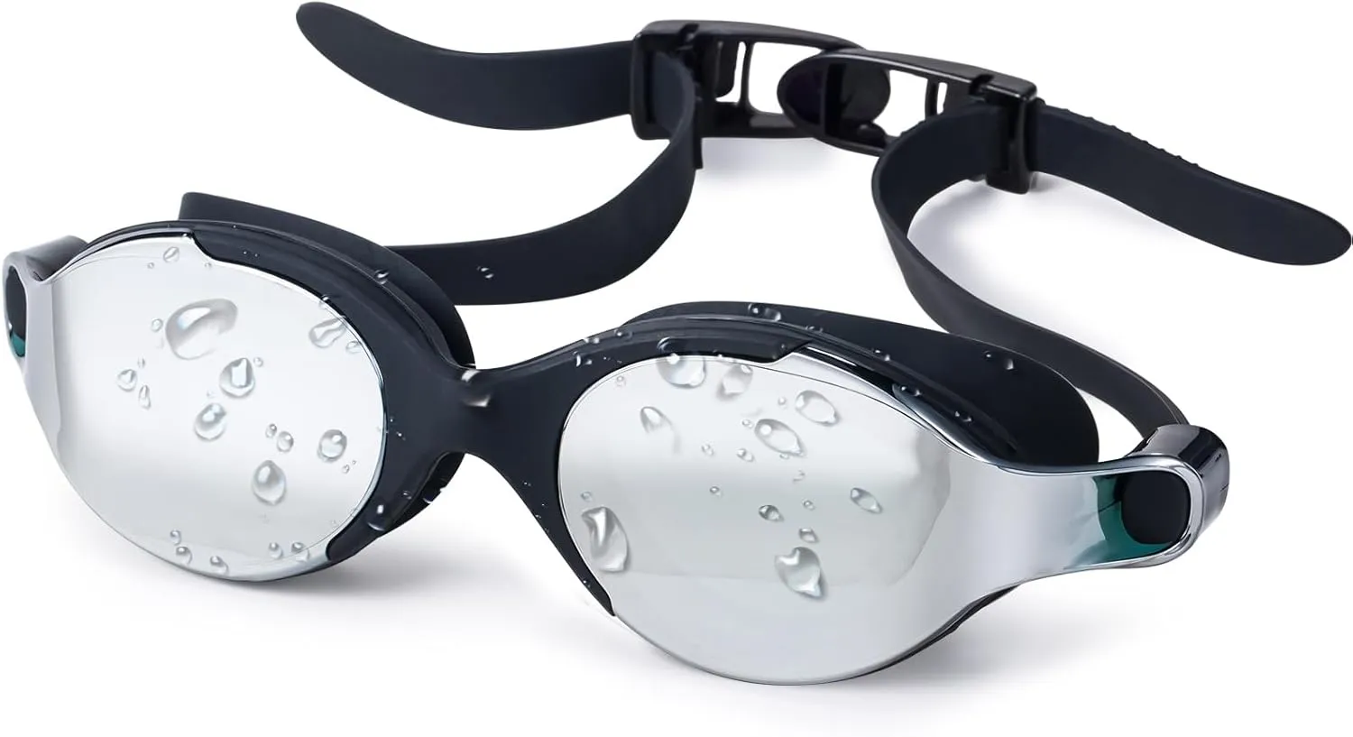 Swimming Goggles UV Protection Anti-Fog Waterproof Swim Goggles Easy to Adjust for Adult Men Women