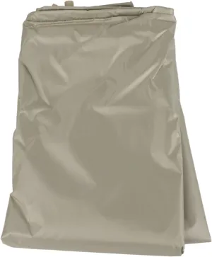 Swimming Pool Cover,Beige Open Air Swimming Pool Roll Cover Waterproof Protector for Outdoor Heavy Duty Garden (L)