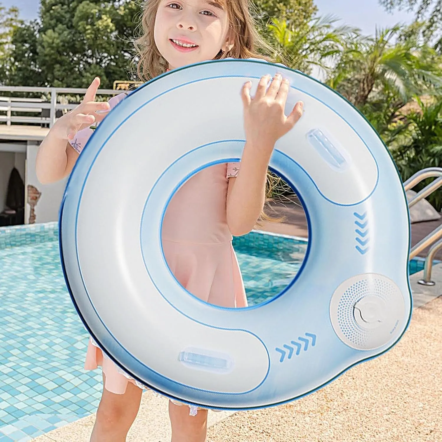 Swimming Pool Floats | Outdoor Water Floating Toy | Large Load-Bearing Capacity Buoyancy Floaty Water Supplies for Backyard Outdoor Lake Party Vacation