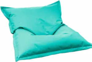 SXBCyan Outdoor Weatherproof Bean Bag Chair No Filler Weather Resistant UV-Protected Oxford Bean Bag Cover Garden Beach Swimming Pool Floating Beanbag Pouf Chair Kids Adults(Lake Green,140x180cm)