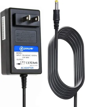 T POWER 6.6ft Long Cable AC,DC Charger Supply for Sharp Mobilon TriPad PV6000 Handheld PC Spare AC Adapter Power Cord Plug