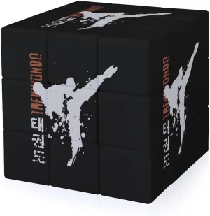 Taekwondo Funny 3x3x3 Cube Smooth Lightweight Puzzle for Adult Graphic Printing Travel