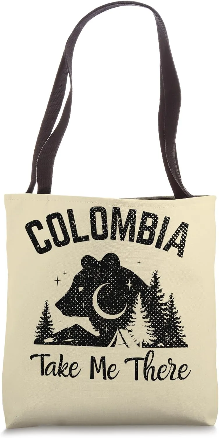 Take Me Travel Vacation Colombia Travel Colombia Tote Bag