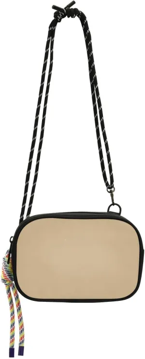 Tan Solid Color Pure Plain Brown Cross Body Bag for Womens Fashion with Credit Card Slots Side Bags Walk dog bolsa de mano para mujer elegante