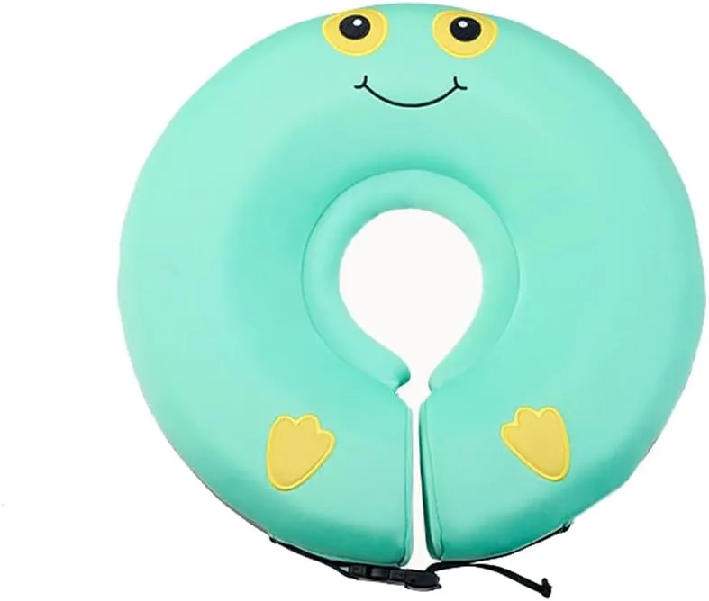 【Tax Free】 Non Inflatable Infant Pool Floats,0-18 Months Baby Boys Girls Swim Float Three-Layer Woven Fabric Cover Double Safety Buckle Pearl-Foam