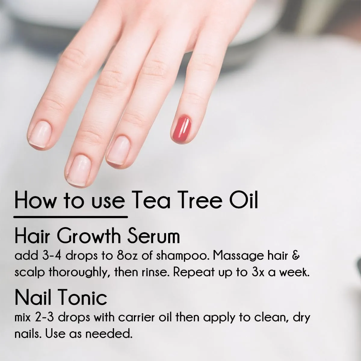 Tea Tree Essential Oil – 8 fl oz (237 ml) Aluminum Bottle w/Plug Cap – 100% Pure Essential Oil, Uncut – GreenHealth