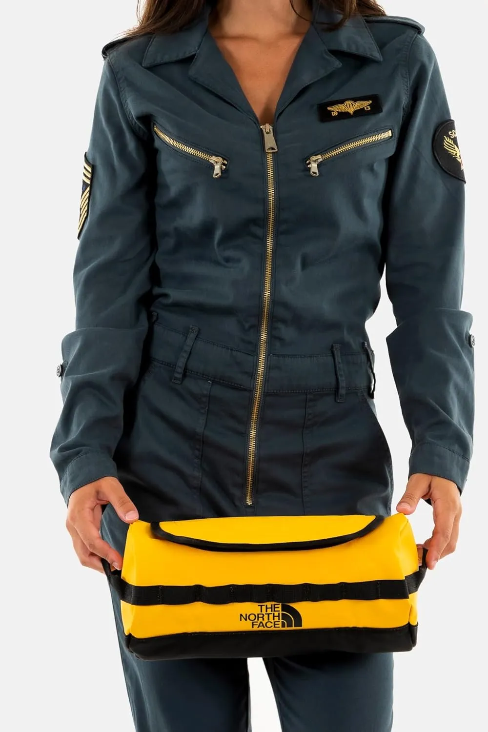 The North Face Unisex Base Camp Travel Canister - Large Summit Gold/TNF Black-NPF One size