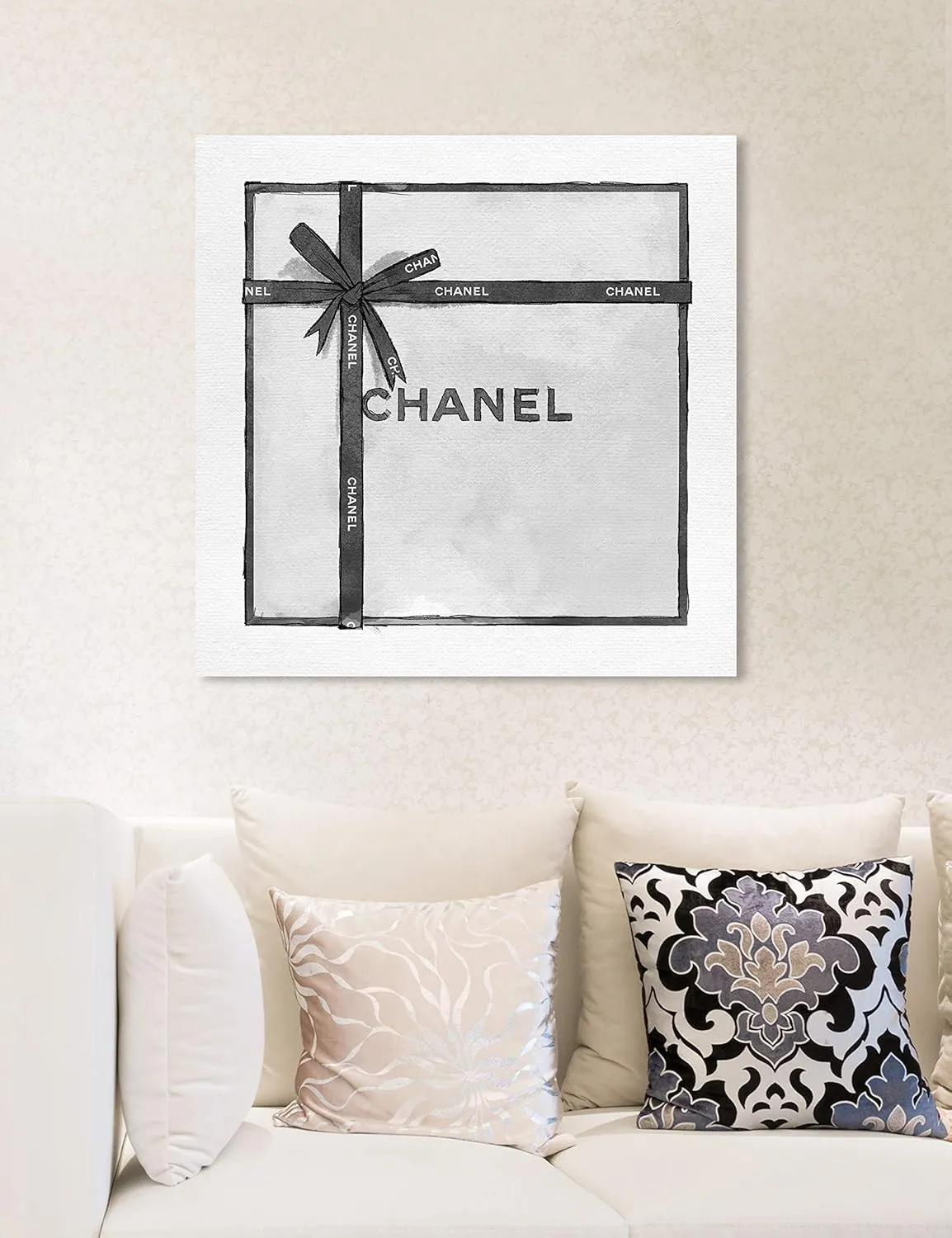 The Oliver Gal Artist Co. Fashion and Glam Framed Wall Art Canvas Prints Home Décor, 20 in x 20 in, So Giftable