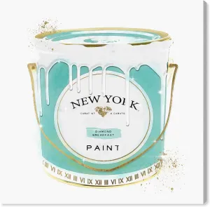 The Oliver Gal Artist Co. Fashion and Glam Wall Art Canvas Prints 'New York Priceless Fashion Paint'
