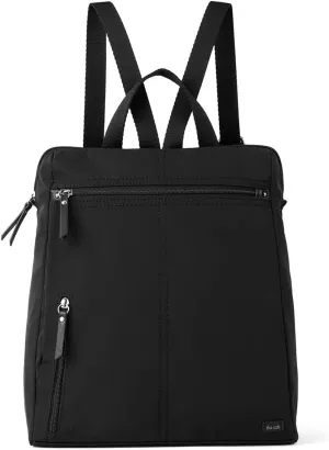 the sak Women's Esperato Recycled Nylon Backpack, Black II, One Size