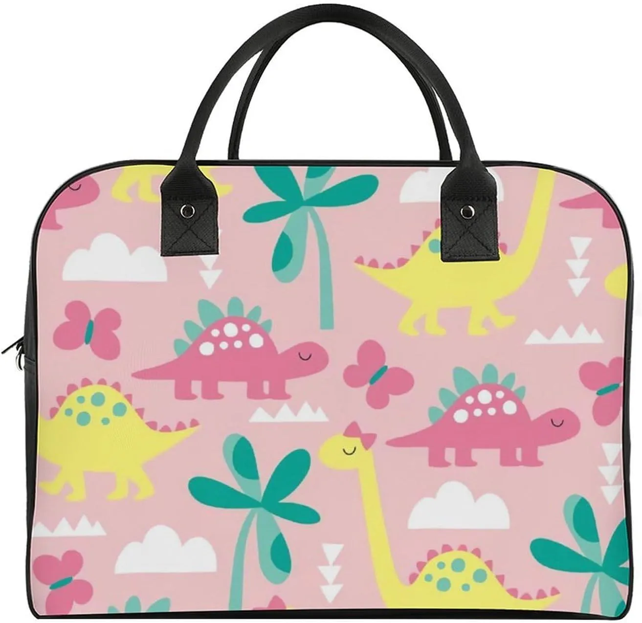 TigerPrint Fashionable Large Capacity Travel Handbag Unisex
