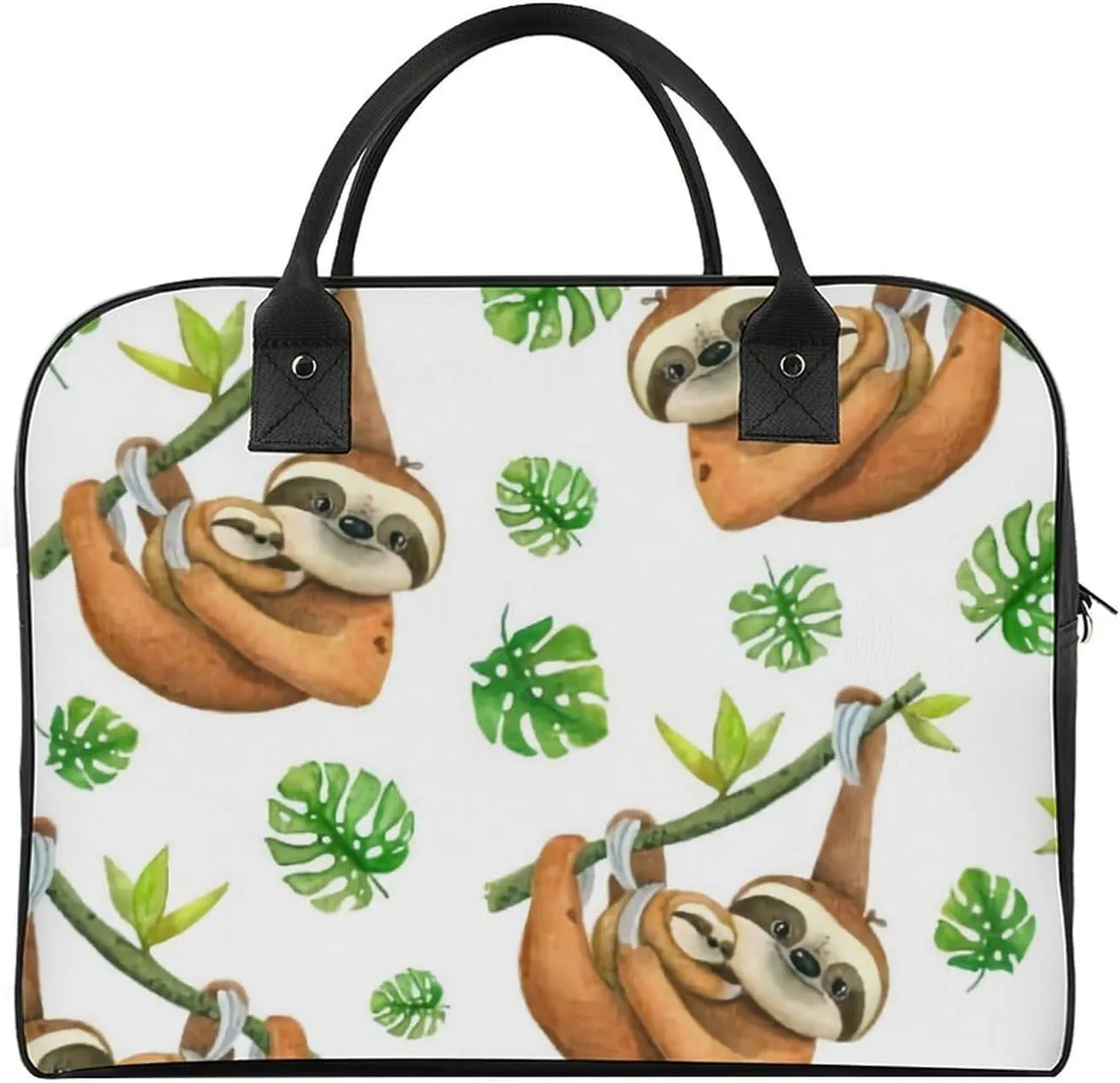 TigerPrint Fashionable Large Capacity Travel Handbag Unisex