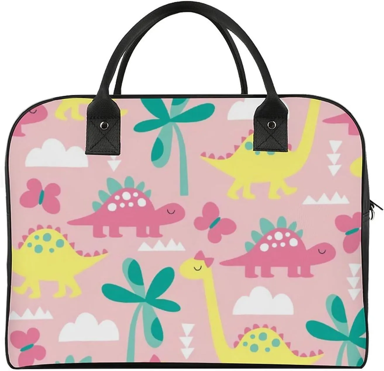 TigerPrint Fashionable Large Capacity Travel Handbag Unisex