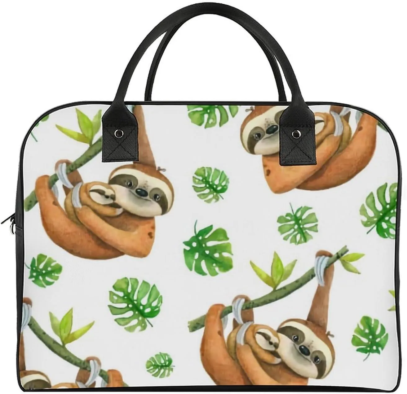 TigerPrint Fashionable Large Capacity Travel Handbag Unisex
