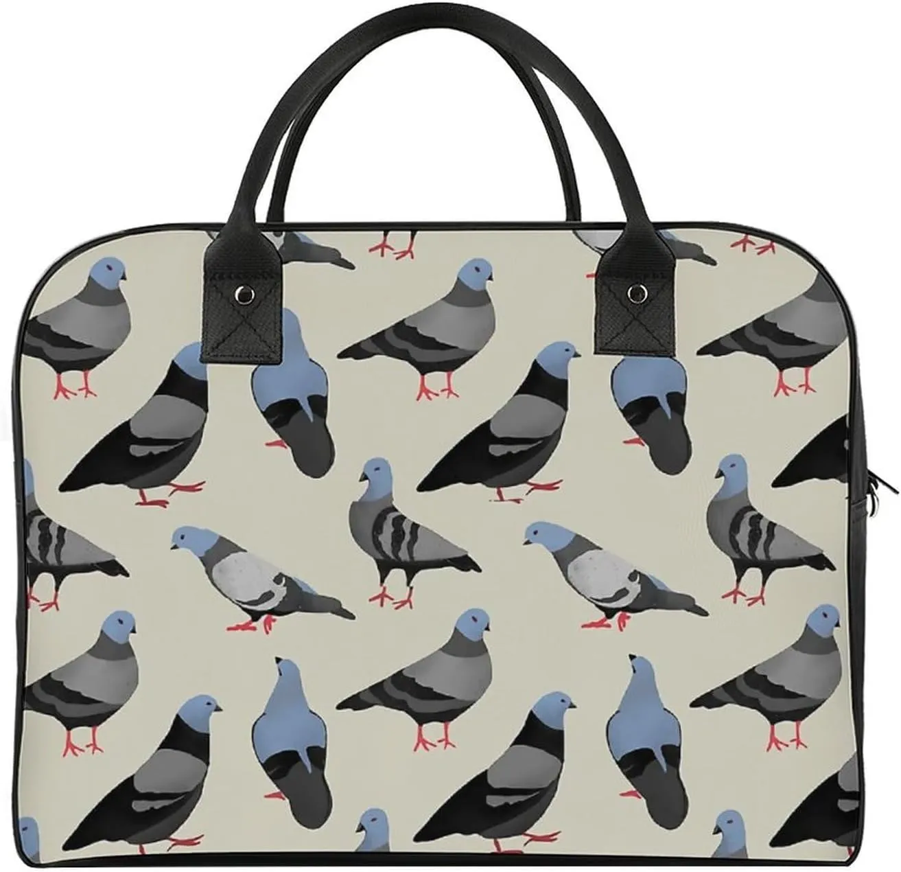 TigerPrint Fashionable Large Capacity Travel Handbag Unisex