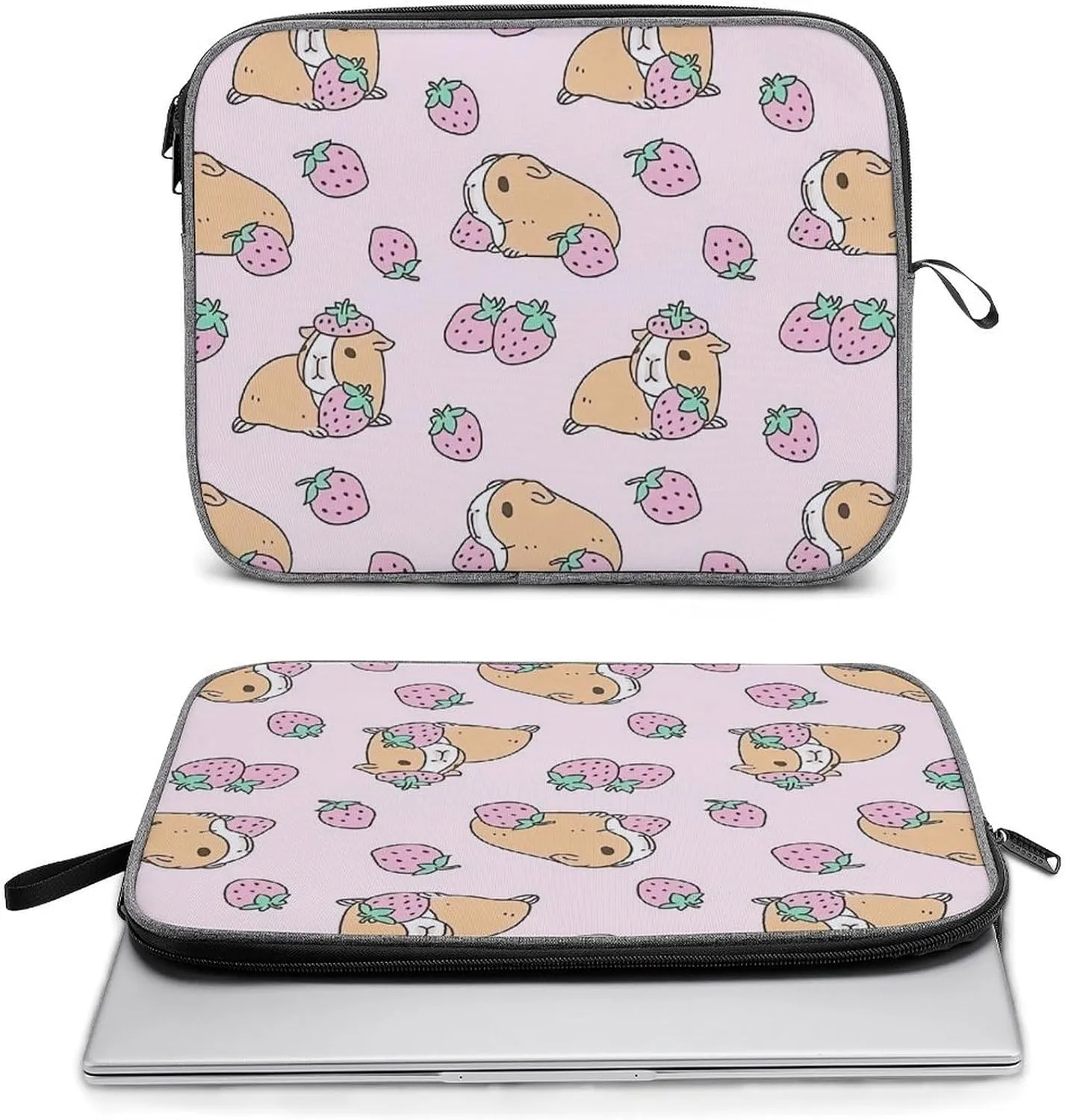 TigerPrint Large Capacity Portable Laptop Case Unisex