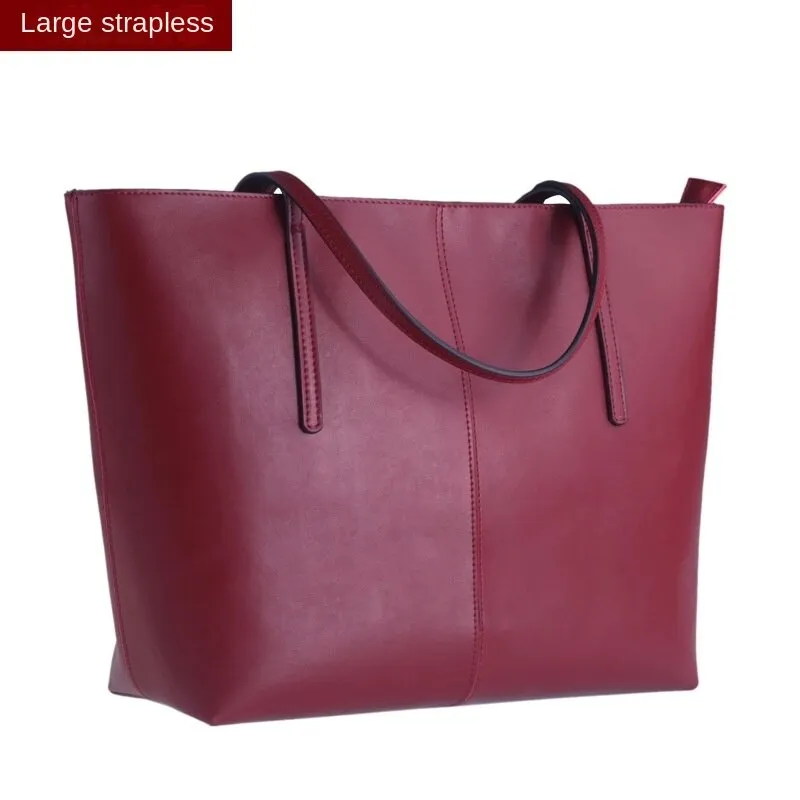 Tote bag Luxury Leather Handbags Ladies Bags Designer Large Capacity Totes Ladies One Shoulder Crossbody Bags High Quality Shopping Bags