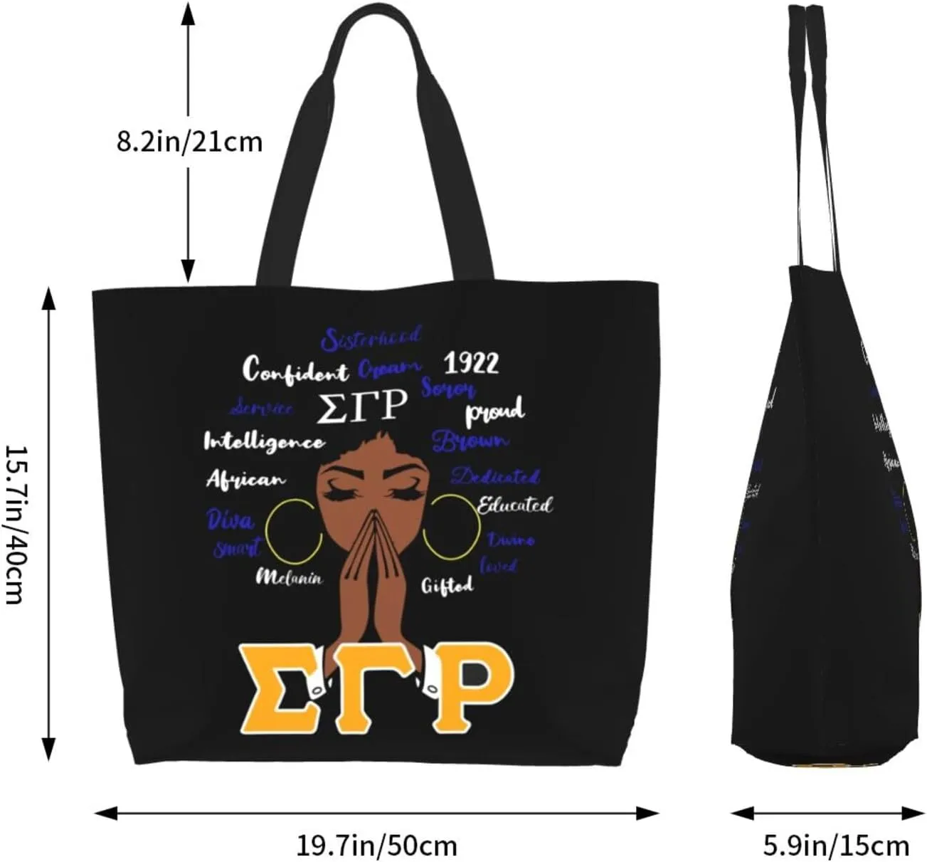 Tote Bag Reusable Grocery Handbag Waterproof Large Capacity Shopping Bags for Women