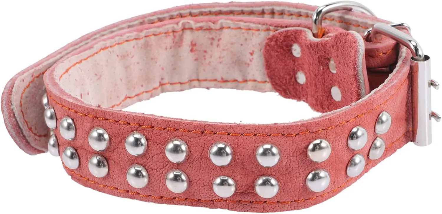 TOYANDONA Adorable Puppy Collar Soft Leather Dog Collar for 8 Weeks Old Kitten Comfortable Pet Decor