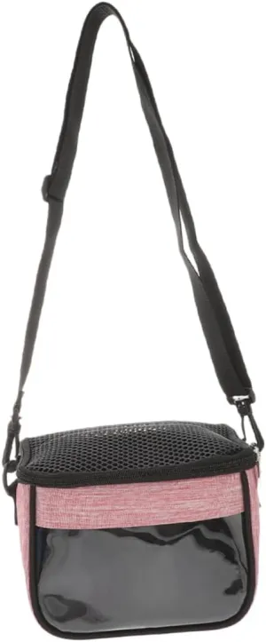 Toyvian Portable Hamster Carrier Compact Multi Function Pet Carrier for Guinea Pigs Hedgehogs and Animals Lightweight Strap Friendly Design