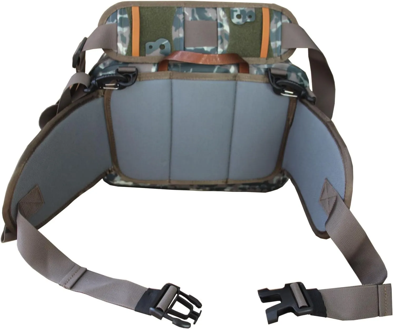 TPU Airtight Waterproof Floating Dry Waist Fishing Tackle Bag Hip Pack for Ourdoor Kayak,Rafting,Boating,Swimming,Diving,hunting (Camo)