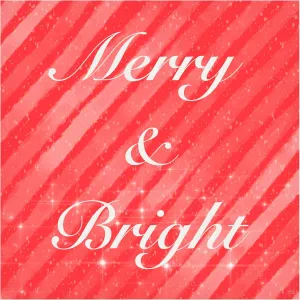 Trademark Fine Art Canvas Wall Art - Line and Brush 'Merry And Bright Candy Cane Shimmer' Wall Art for Living Room, Bedroom, or Office Décor
