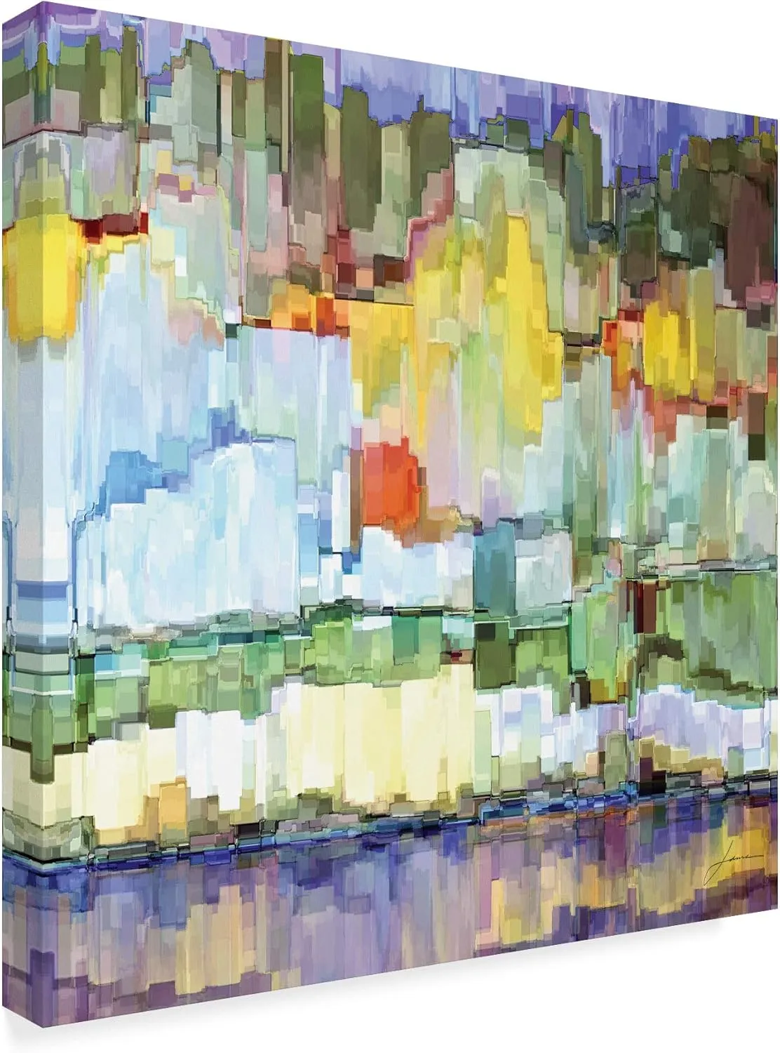 Trademark Fine Art Glacier Bay IV by James Burghardt, 35x35-Inch, 35x35