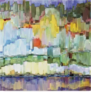 Trademark Fine Art Glacier Bay IV by James Burghardt, 35x35-Inch, 35x35