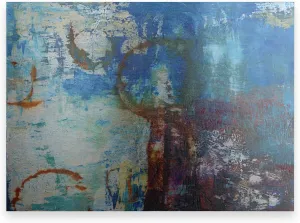Trademark Fine Art Oxidation by Jodi Fuchs, Metal Art 16x22, Multi-Color