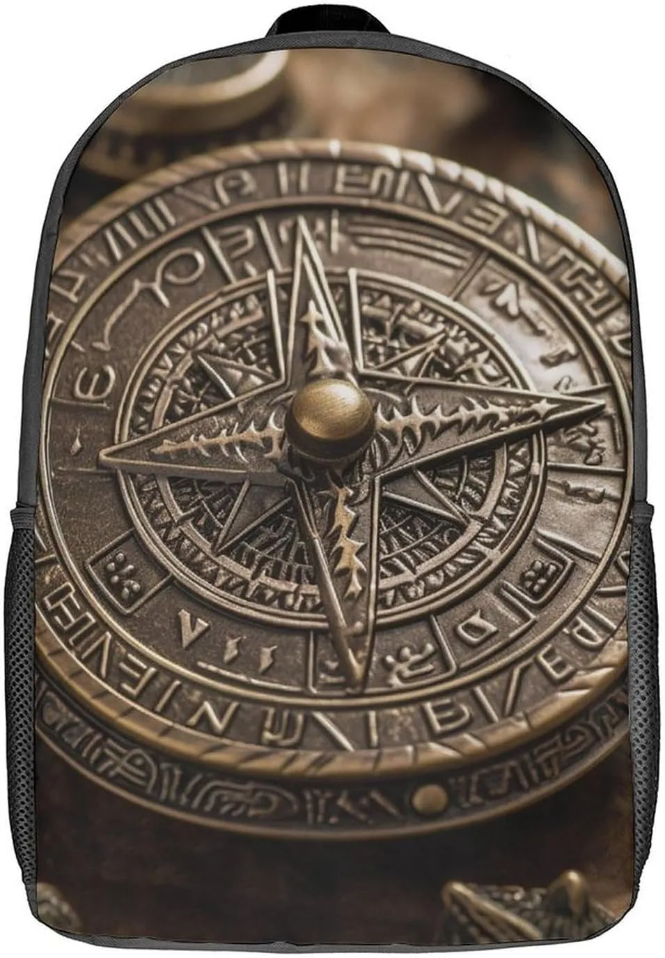 Travel Backpack for Men Women Daypack Magical Norse Runes Compass Laptop Backpack Computer Bag Business Work Bag for Work