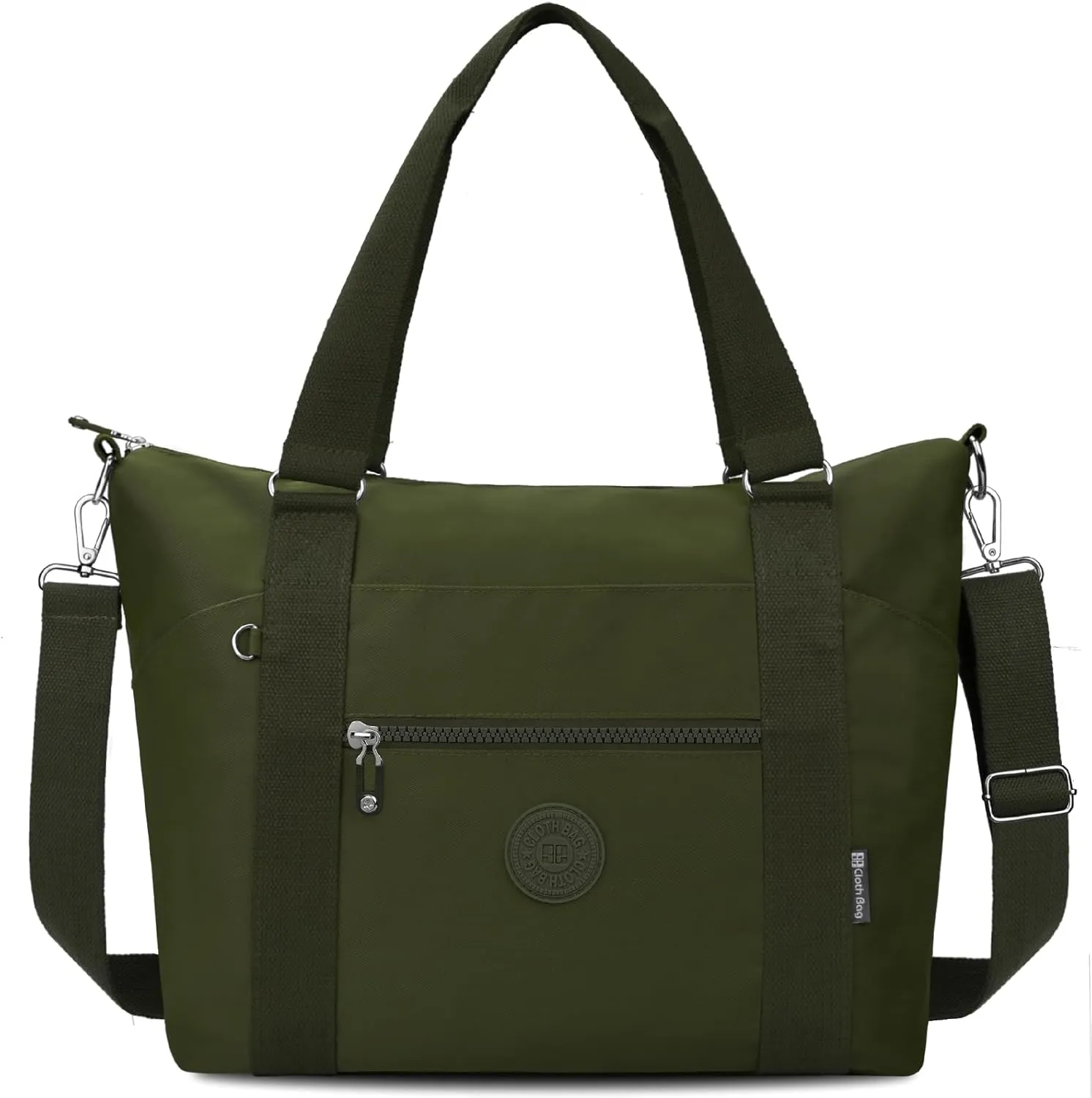 Travel Gym Duffel Bag for Women, Waterproof Nylon Weekender Overnight Bag Personal Item Carry on Bags for Airplanes Hospital Sports Fitness Dance Mommy Tote