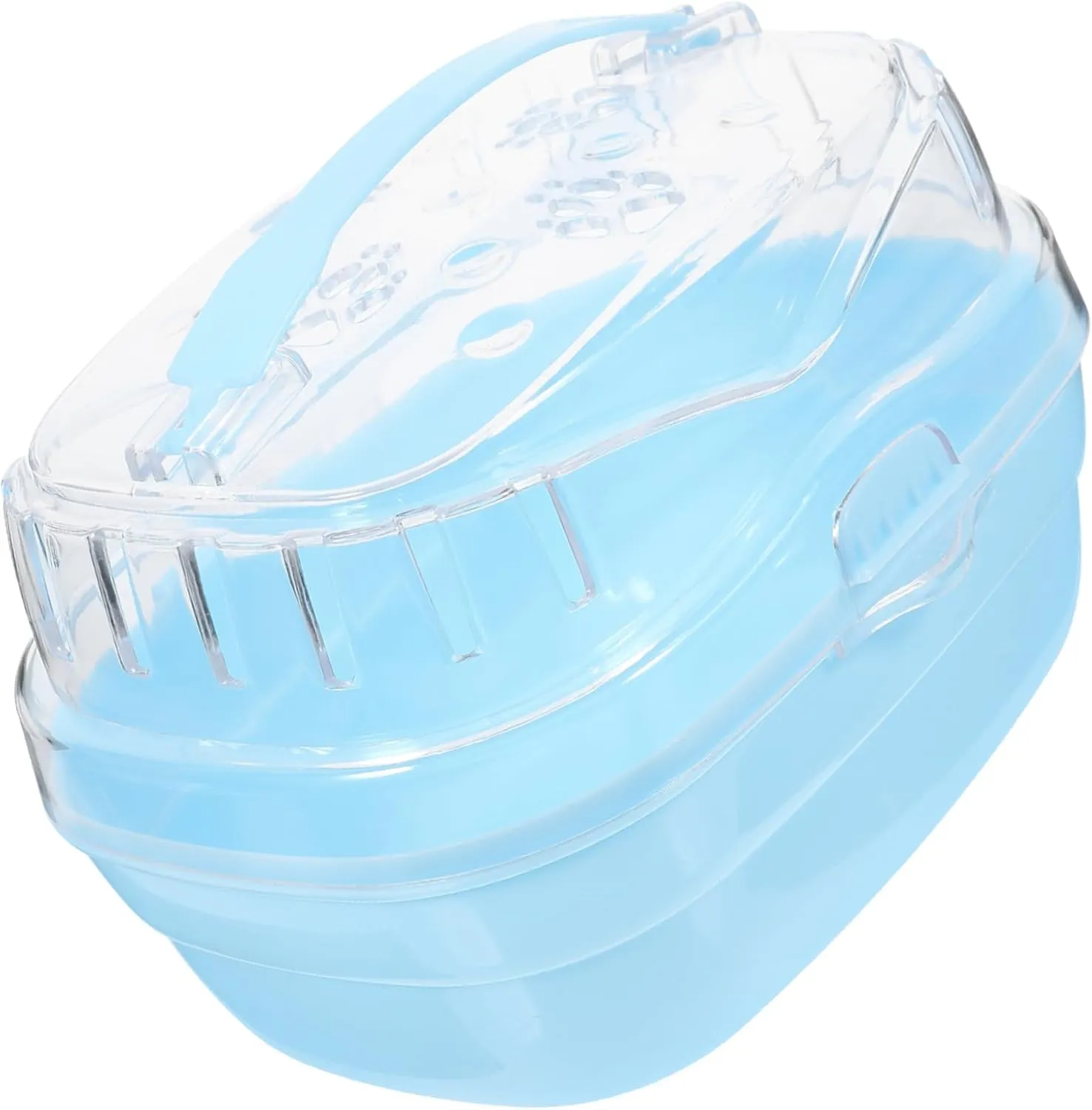 Travel Hamster Carrier Small Animal Cage Vibrant Colors Safe and Reliable for Your Pet