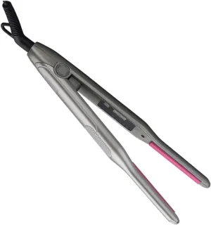 Travel-Sized Hair Straightener Curler Dual Function Styling Tool 3 Heat Settings for