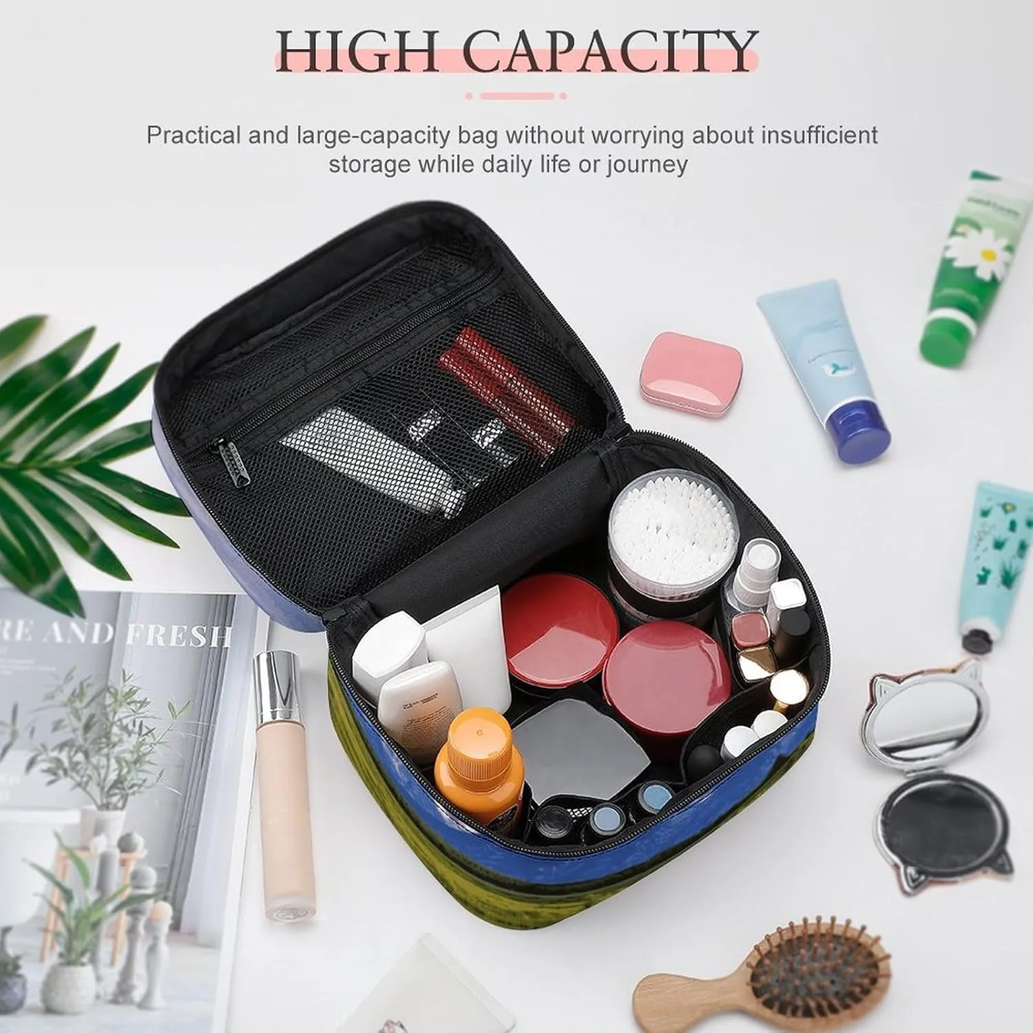 Travel Toiletry Bag for Women And Men,Grand Teton National Park Toiletry Organizer, Makeup Bag Travel Organizer for Shampoo,Toiletries