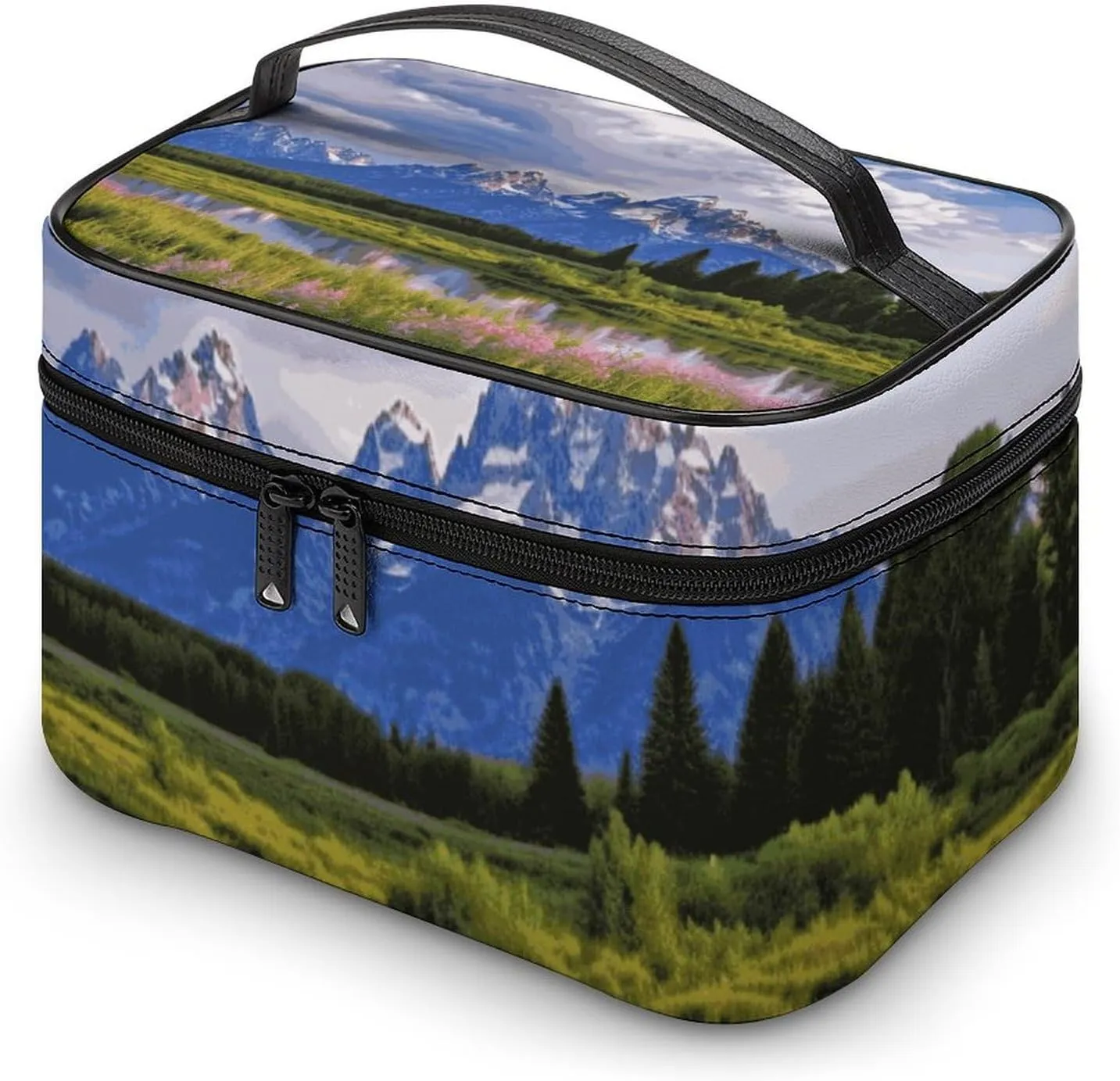 Travel Toiletry Bag for Women And Men,Grand Teton National Park Toiletry Organizer, Makeup Bag Travel Organizer for Shampoo,Toiletries