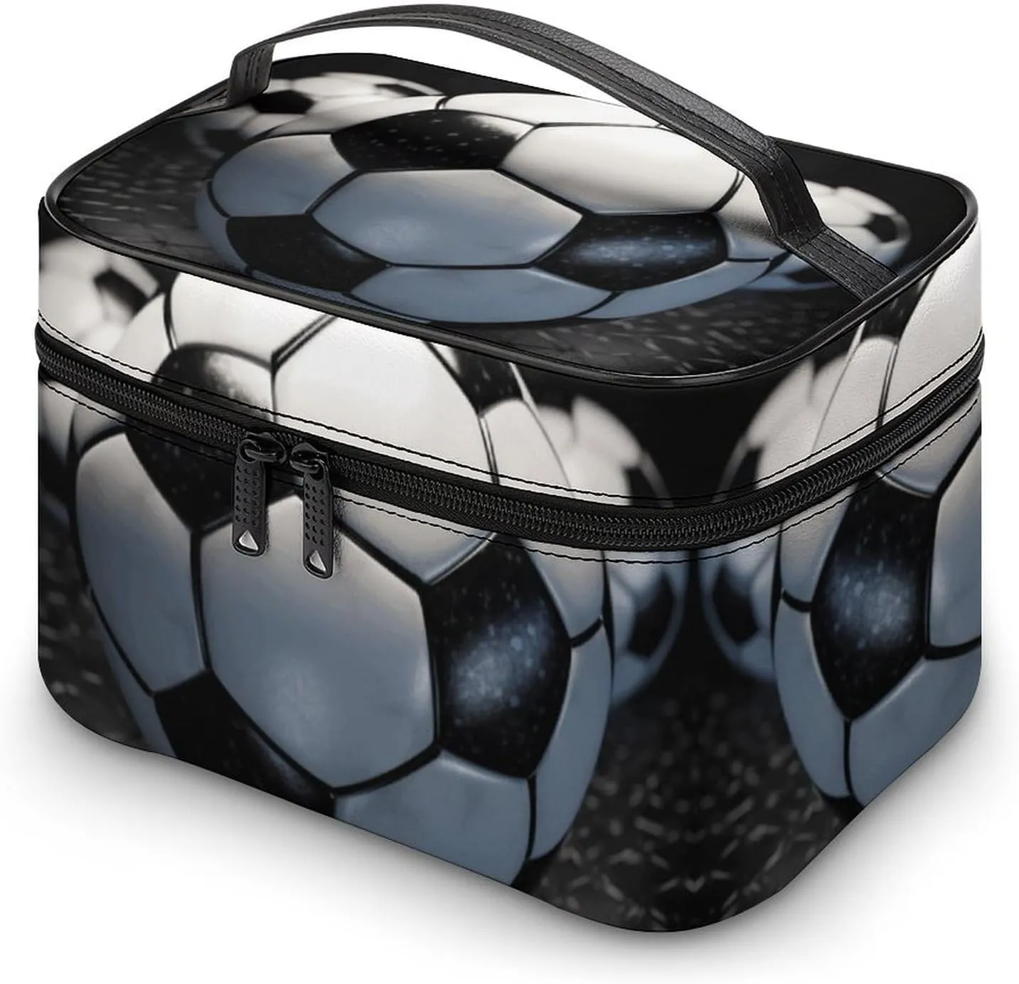Travel Toiletry Bag for Women And Men,Soccer Ball Toiletry Organizer, Makeup Bag Travel Organizer for Shampoo,Toiletries