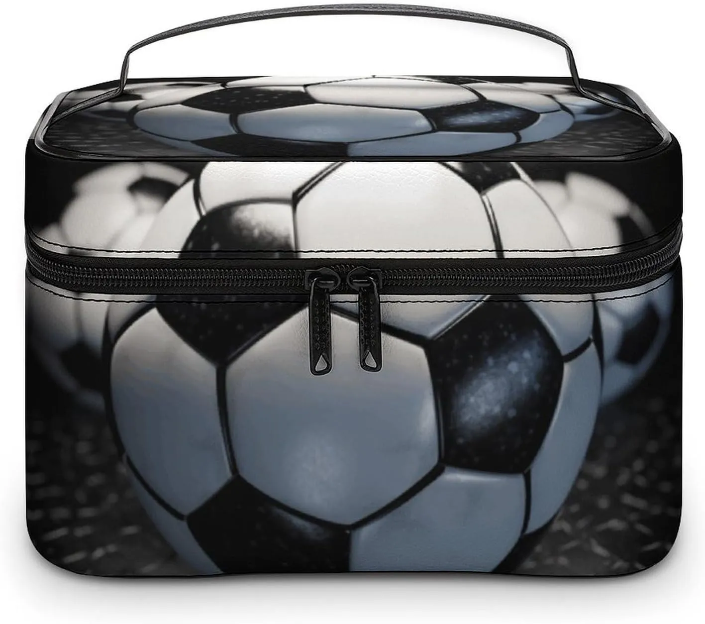 Travel Toiletry Bag for Women And Men,Soccer Ball Toiletry Organizer, Makeup Bag Travel Organizer for Shampoo,Toiletries