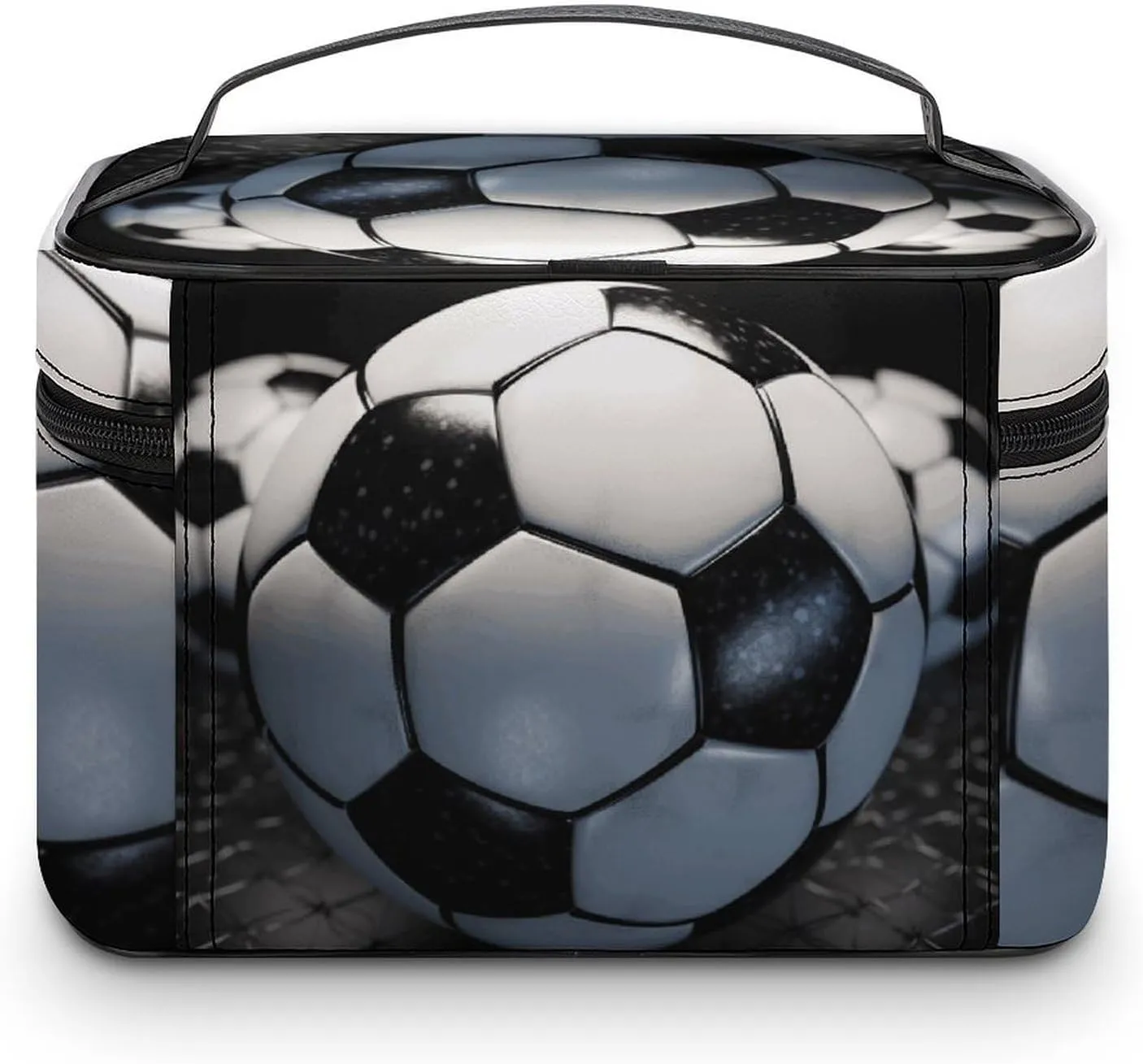 Travel Toiletry Bag for Women And Men,Soccer Ball Toiletry Organizer, Makeup Bag Travel Organizer for Shampoo,Toiletries