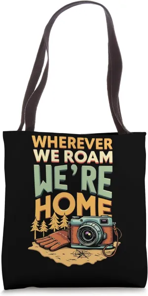 Traveling Travel Partner Vacationing Tourist Spot Tote Bag