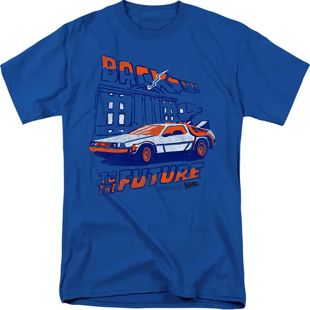 Trevco Men's Back to The Future Short Sleeve T-Shirt