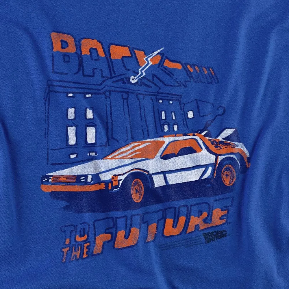 Trevco Men's Back to The Future Short Sleeve T-Shirt